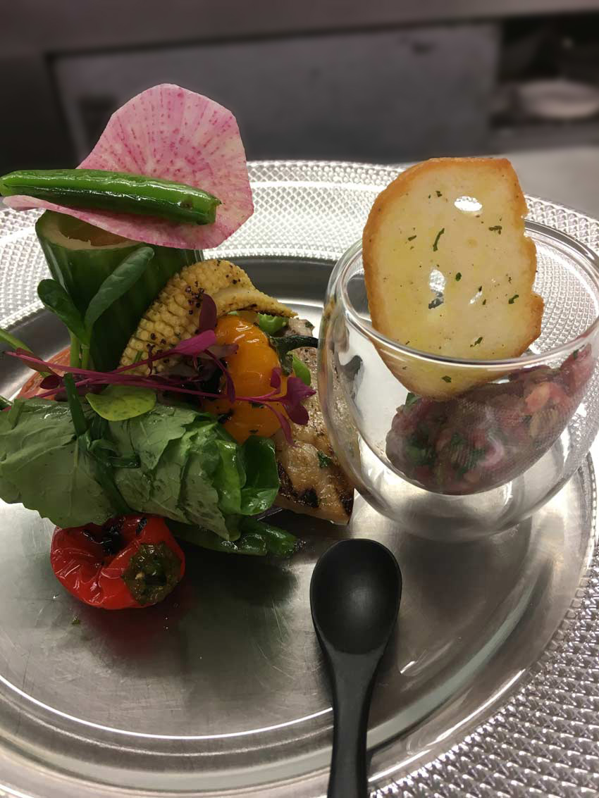 Salad and Tartare